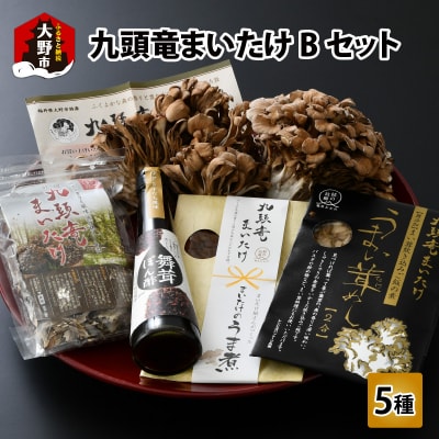九頭竜まいたけとうま煮・ごはんの素など加工品セット(Bセット)