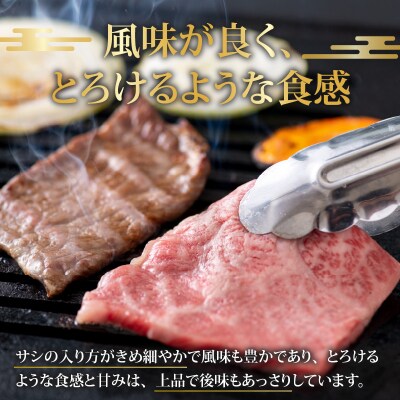 【福井のブランド牛肉】若狭牛 上カルビ 焼肉用 350g×1パック【4等級以上】