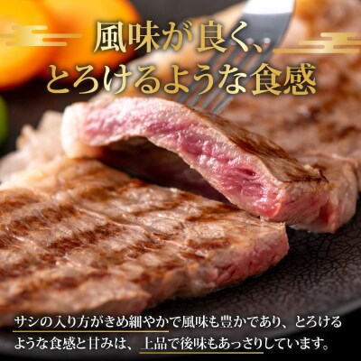 【福井のブランド牛肉】若狭牛 サーロインステーキ用 510g(170g×3枚)