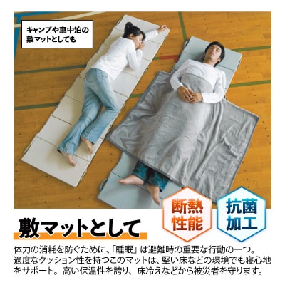 折りたたみ式サポートマット