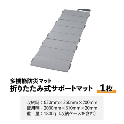 折りたたみ式サポートマット