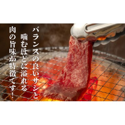 大野市の老舗焼肉店 六間星山の「牛カルビ お試し200g 味付け」(冷凍)