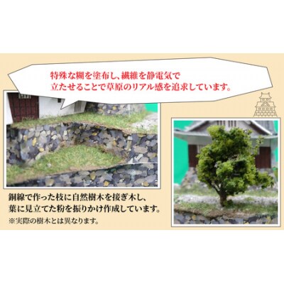 天空の城 越前大野城 ジオラマ レギュラー(2024ver.)