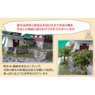 天空の城 越前大野城 ジオラマ レギュラー(2025ver.)