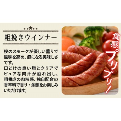 ブランド豚 荒島ポークのウインナー・ハンバーグ詰め合わせ