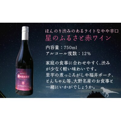 星のふるさとワイン 赤・白セット