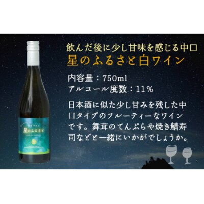 星のふるさとワイン 赤・白セット
