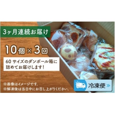 【3ヶ月定期便】[訳あり]　お手軽!もったいないパンセット