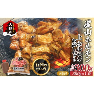 【お試しセット】【全国ホルモン大会初代優勝】 星山ホルモン ミックスホルモン(上ホルモン) 300g
