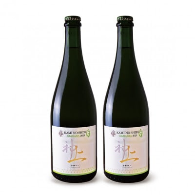 北海道 上ノ国ワイナリーの白ワイン「上の白ナイアガラ2023」　750ml×2本