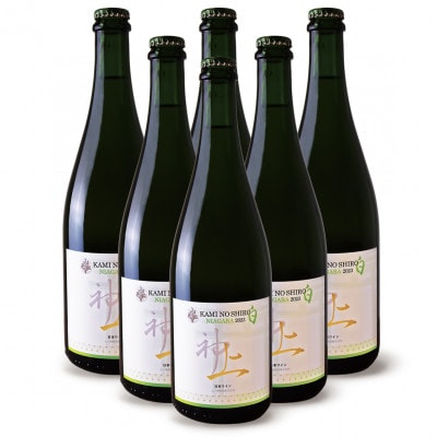 北海道 上ノ国ワイナリーの白ワイン「上の白ナイアガラ2023」　750ml×6本