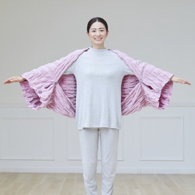 ふわふわレムケット肩掛け F ライトベージュ