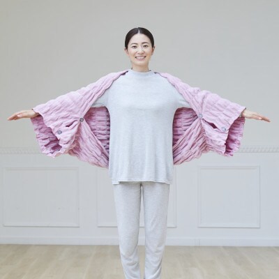 ふわふわレムケット肩掛け F ブラウン