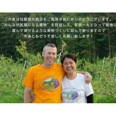 【カナダ人農園主の真心を込めた】皮ごと食べられるクイーンセブン　約1kg