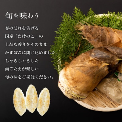 【国内産たけのこ使用】季節のかねささたけのこ 5枚袋×3【季節限定】