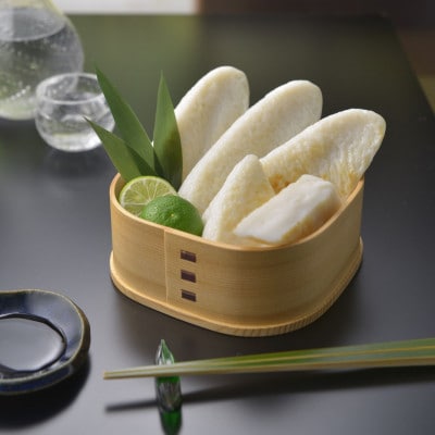 老舗の味 仙台名産 鐘崎のプレミアム笹蒲鉾【大漁旗5枚箱】無添加　プチギフト推奨品