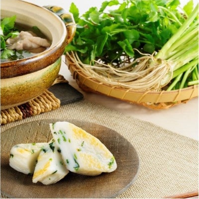 季節限定 話題の仙台せり入り笹蒲鉾『季節のかねささ仙台せり』5枚袋×3セット おつまみ・おやつに最適