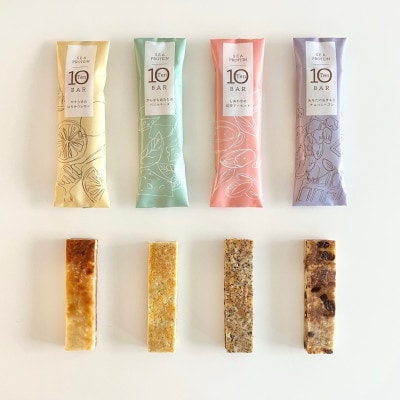 【毎月定期便】鐘崎　魚と大豆のWたんぱく質「シープロテイン10BAR(12本セット)」全4回