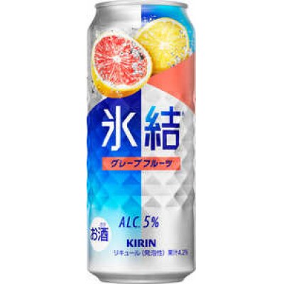 【毎月定期便】キリン 氷結グレープフルーツ 500ml×48本全3回