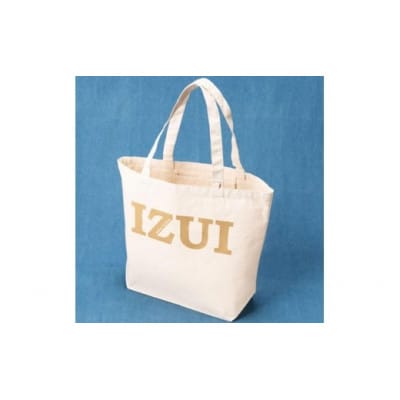 魔法の言葉「いずい」で「もちつもたれつ」IZUIトートバック(ナチュラル)