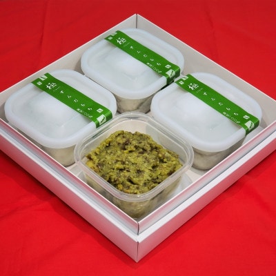 極ずんだ餅【茶豆100%】6個入り×4パック
