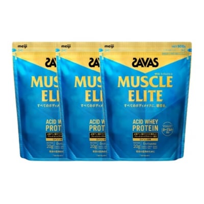 明治 ザバス マッスルエリート ヨーグルト【900g 3袋】 SAVAS プロテイン 明治プロテイン