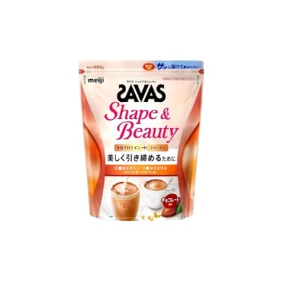 明治 ザバス シェイプ&ビューティ(チョコレート風味) 900g×1袋 SAVAS プロテイン