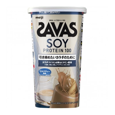 明治 ザバス ソイプロテイン ミルクティー風味 224g×2個 SAVAS プロテイン