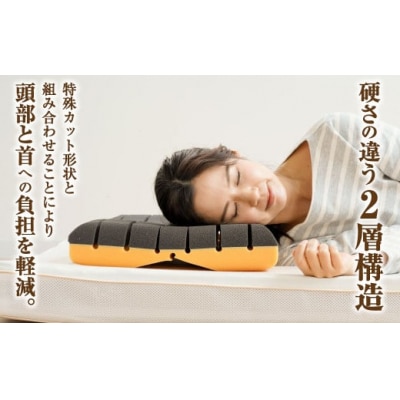アラエルーノピロー【ネイビー】 【枕 まくら 寝具 洗える寝具 洗える枕 人気枕 おすすめ 倉敷市】