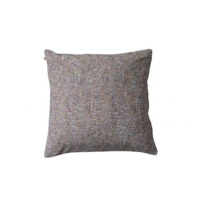 はぎもの舎　ふわもち洗える リビングクッション・スクエア【ツイル・グレー】