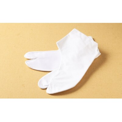 80双糸四枚馳キャラコ足袋【24.5cm】