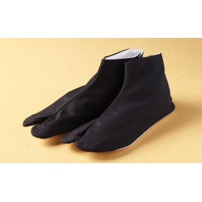 雲才足袋四枚馳白底【24.5cm】