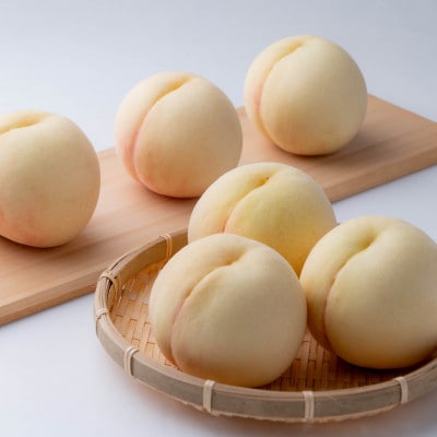 清水白桃(大玉) 6-7玉(約2.2kg) 【2026年7月～8月発送】