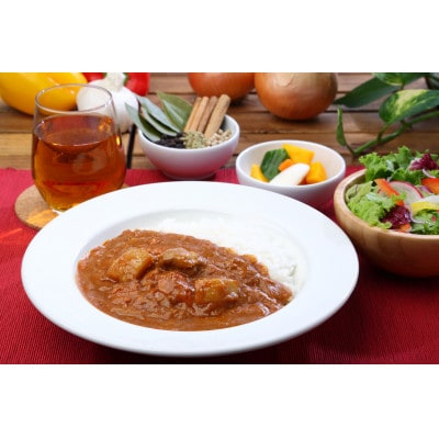 30種のスパイスを使用　国立薬膳カレーチキン　200g×10食セット　小麦粉・ラード不使用