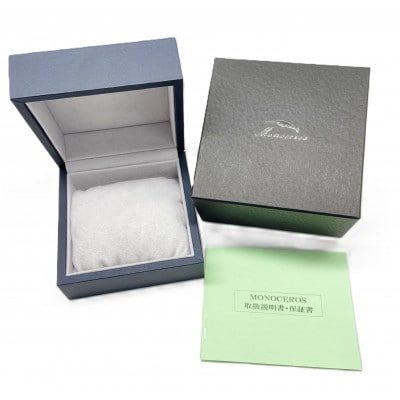 Monoceros GMT・パワーリザーブ搭載自動巻機械式腕時計1個　文字盤シルバー色