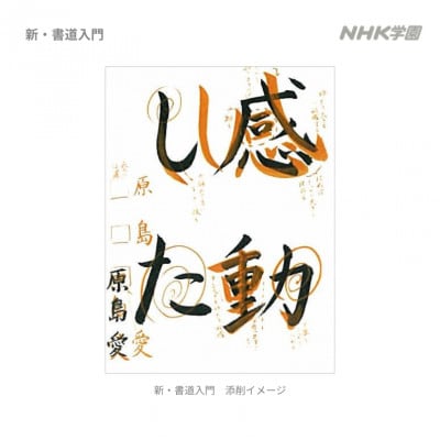 通信講座　新・書道入門 (DVD付)