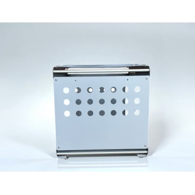 アルミ製犬用ケージ 高級ペットサークル「i100」天版キャスター付き【ダークグレー×ライトグレー】