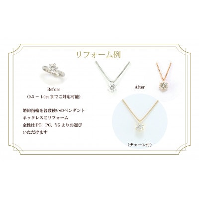 ジュエリーリフォームチケット 100,000円分