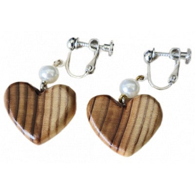 【さとふる限定】イヤリング(2種類(ロボット型/ハート型)Set)