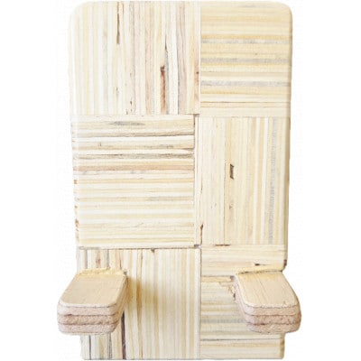 【さとふる限定】スマホスタンド(2個Set)&ウッディーロボット&イヤリング(2個Set)