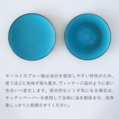 【ZUIKOU】プレート M　No.009 Turquoise (ターコイズブルー/青) 