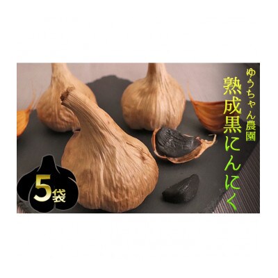 [53650411]ゆうちゃん農園熟成黒にんにく M玉3個入×5袋