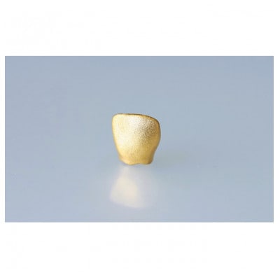 [53651093]金乳歯(前歯)抜けた乳歯から歯科技工士が作る純金製オブジェ 専用乳歯ケース付き