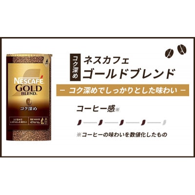 ネスレ日本ネスカフェ ゴールドブレンドコク深めエコ&システムパックバリスタ詰替用[53650823]