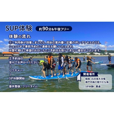SUP体験 1日コース(90分レッスン+午後フリー)初心者OK マリンスポーツ[53651830]
