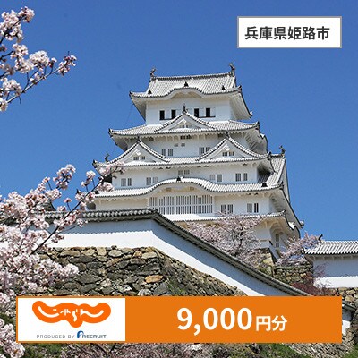 【じゃらんふるさと納税クーポン】 兵庫県姫路市でつかえる9,000円 クーポン