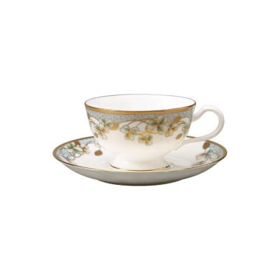 ノリタケ アーカイブコレクション カップ&ソーサー(色絵金彩クローバー文)N-364J/X97221