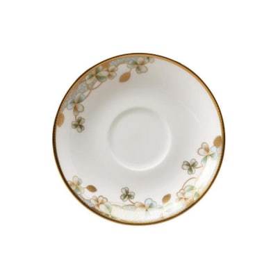 ノリタケ アーカイブコレクション カップ&ソーサー(色絵金彩クローバー文)N-364J/X97221