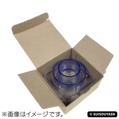 オーバーフロー台座 3重管用 65A×100Aガラス・アクリル水槽兼用|19_sys-190401