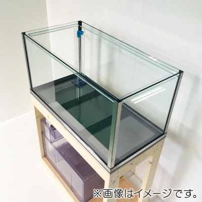 オーバーフロー水槽単品(900×450×450)セーフティーマット付|19_sys-010101